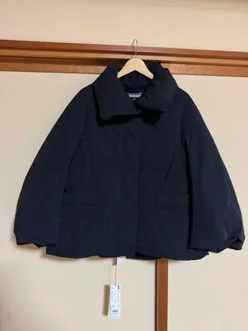 [ +J ] 블랙 하이브리드 다운 자켓 L [ 유니클로 x 질 샌더 ]