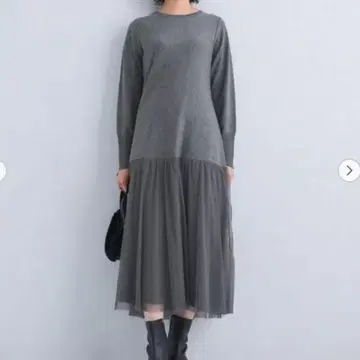 그린 라벨 릴랙싱 튤 도킹 원피스 F