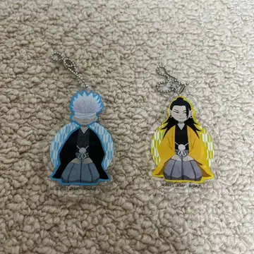 주술회전0 블라인드식 아크릴 키링 좌 좌 고죠 사토루 게토 스구루