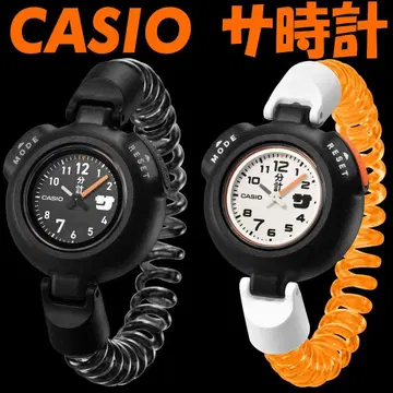 CASIO 디지털 손목시계 코일 스트랩