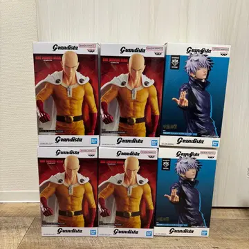 Grandista 주술회전 고죠 사토루 원펀맨 사이타마 6세트