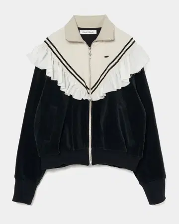 타나카 다이스케 frill corduroy track jacket