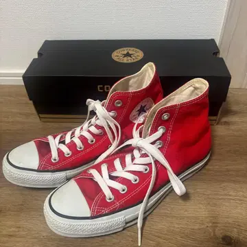 새상품급 CONVERSE 컨버스 올스타 레드 빨간색 25cm