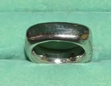 [ 아가트 agete 수입 ] 실버 925 볼륨 스퀘어 반지