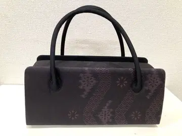 순수 실크 타테니시키 리큐 기모노 가방