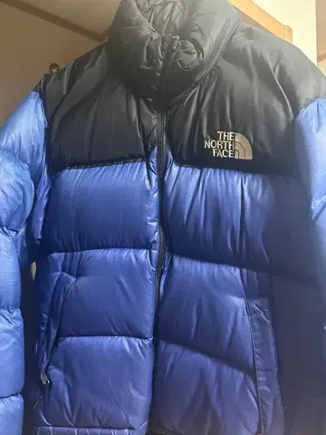 THE NORTH FACE 다운 자켓 파랑 블랙