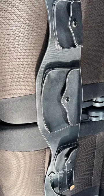 가죽제품 웨스트 파우치