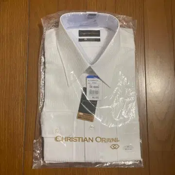 미사용품! CHRISTIAN ORANI 크리스천 오라니 긴팔 와이셔츠