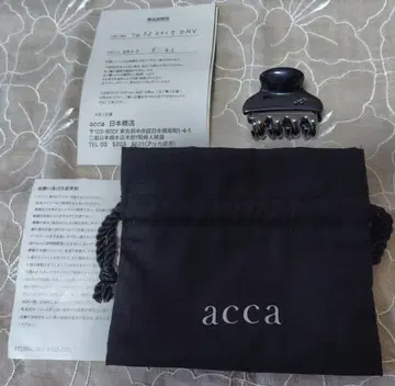 acca 바비 클립 S 블랙