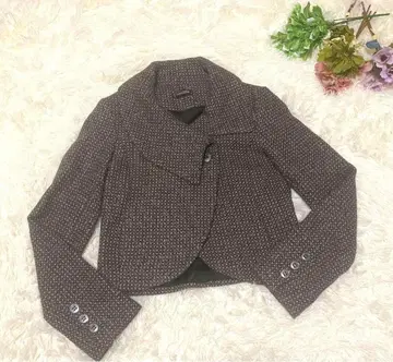 a931 [시네카논] 자켓 라메 M 브라운 세레모니 포멀