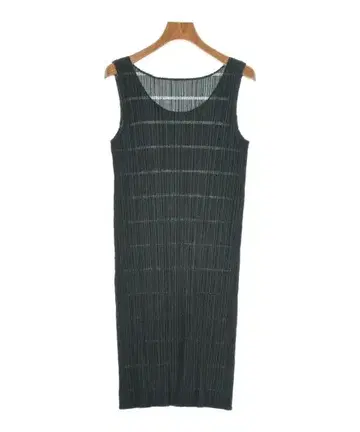 플리츠 플리즈 원피스 여성용