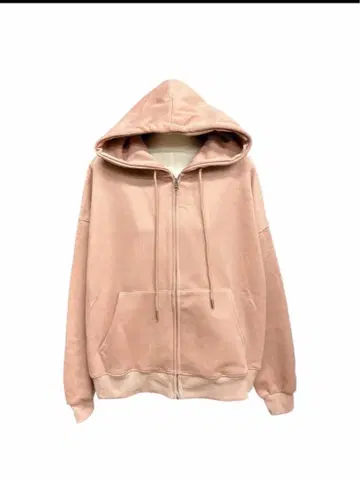 ways will 더블 지퍼 후드티