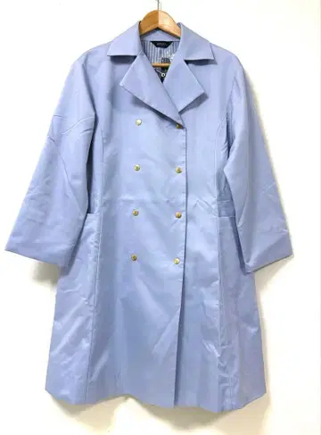 택 포함 새상품 mittente 발수 가공 트렌치코트 샵 채널 스카이블루