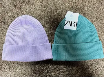 ZARA 니트 모자 남성용 세트