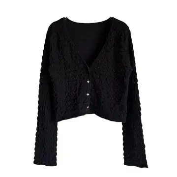 SeaRoomlynn (F)V넥 숏 가디건