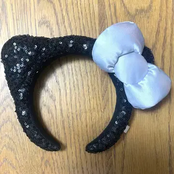 USJ 유니버설 스튜디오 재팬 헬로키티 머리띠 블랙