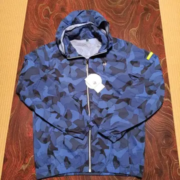 르꼬끄 스포르티브 카모플라쥬 패턴 윈드 브레이커 M