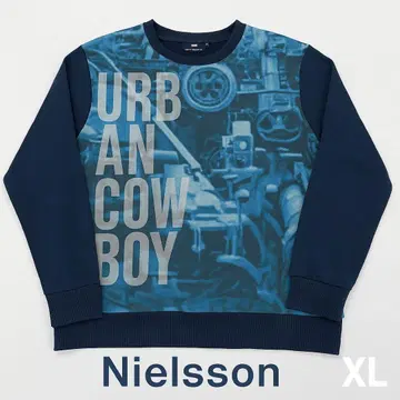 Nielsson 닐슨 맨투맨 트레이닝복 XL 네이비 계열