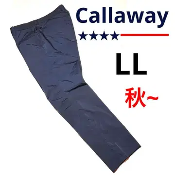 캘러웨이 방풍 안감 총 메쉬 무릎 입체 봉제 팬츠 LL (네이비)