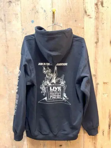 라이브 데드 8온스 풀오버 후드티 BK-L / 그레이트풀 데드