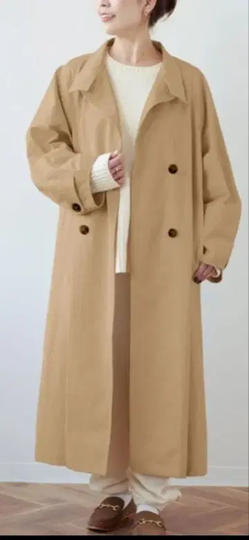 새상품급 B.C STOCK 베이세이 스탠드 카라 A라인 코트