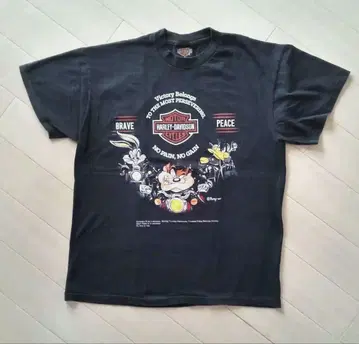 루니툰 x 할리 모터사이클 티셔츠