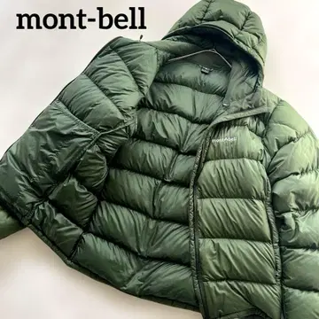 몽벨 라이트 알파인 다운 후드티 다운 자켓 아웃도어 후디