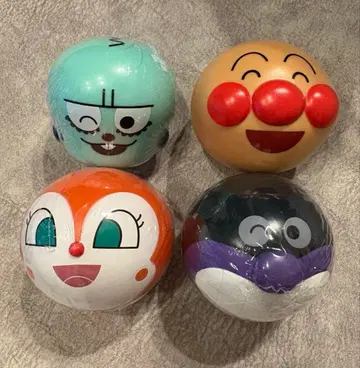 커다란 호빵맨 마스코트 4개 세트