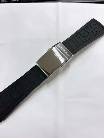 브라이틀링 정품 26mm 버클 고무 벨트 밴딩