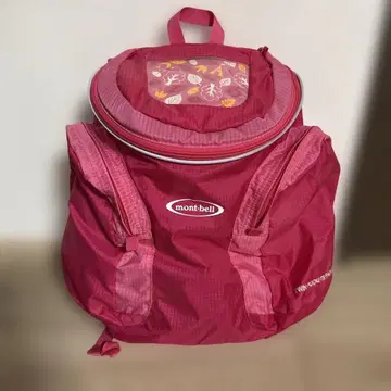 mont-bell 핑크 냅색