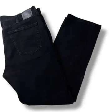 Lee 90s 구제 의류 블랙 데님 W36 블랙 와이드 후염 스트레이트