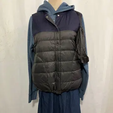 깃털 다운 베스트 택 포함 새상품