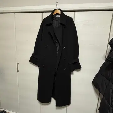 ingni 롱 코트 블랙