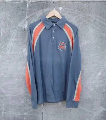 HARLEY-DAVIDSON 긴팔 피케 셔츠