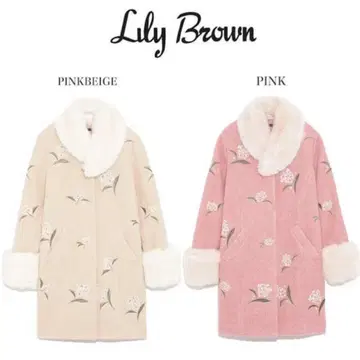[ 완판템 ] LilyBrown LBCANDYSTOCK 플라워 비쥬 코트