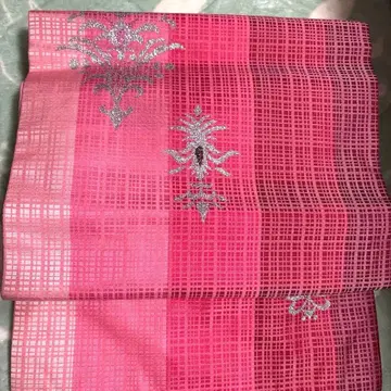 순수 실크 겉옷과 순수 실크 오비 세트