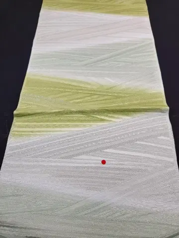 순수 실크 오비 아게 타스 보카시 하자 있음 o249