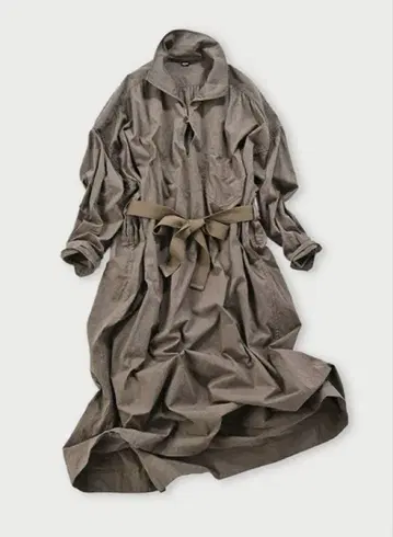 멜란지 평직 텐트 원피스