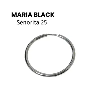 MARIA BLACK 후프 귀걸이 Senorita 25 실버 한쪽용