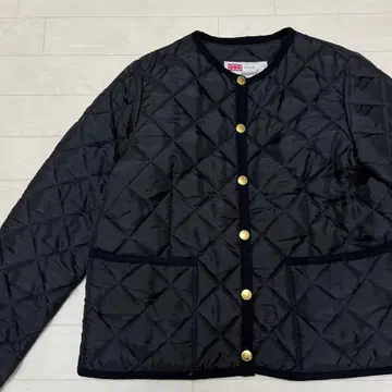 트래디셔널 웨더웨어 아클리 노카라 퀼팅 자켓