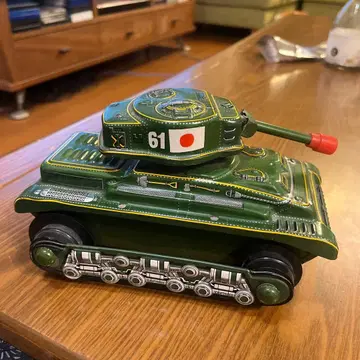 일본 61호 전차 양철 완구