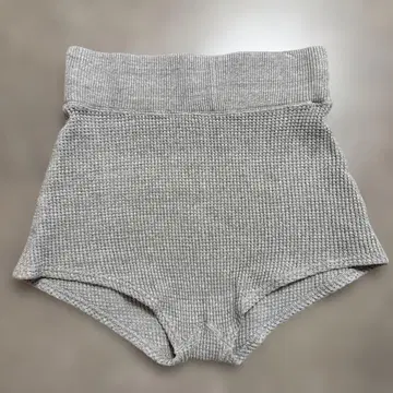 FUMIKA UCHIDA 그레이 하이웨스트 숏팬츠