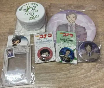 명탐정 코난 모로후시 타카아키 캔뱃지 동전 케이스 유리 마그넷