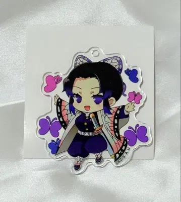 귀멸의 칼날 아크릴 키링 코쵸우 시노부