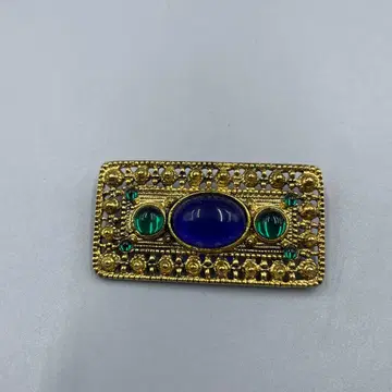 20 빈티지 장식적인 골드 컬러 브로치