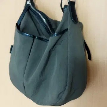 MARGARET HOWELL idea 숄더백 나일론 x 가죽