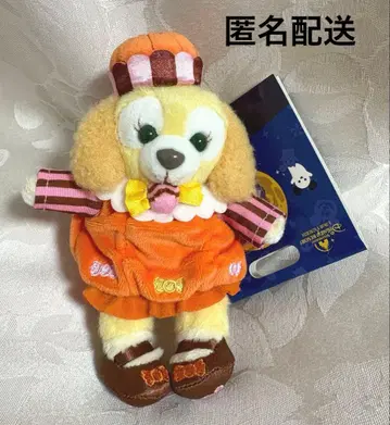 상하이 디즈니 더피&프렌즈 쿠키앤 봉제 인형 키체인