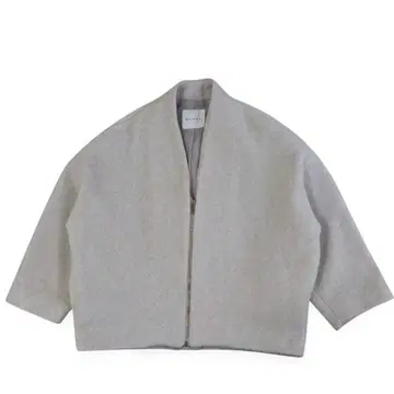 GALENA 노카라 자켓 그레이 사이즈 38