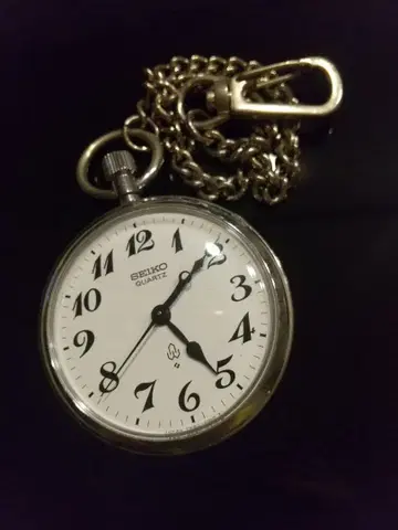SEIKO 쿼츠 회중시계 중고
