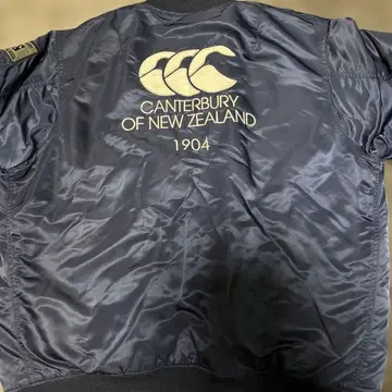 CANterbury 네이비 봄버 자켓 MA1